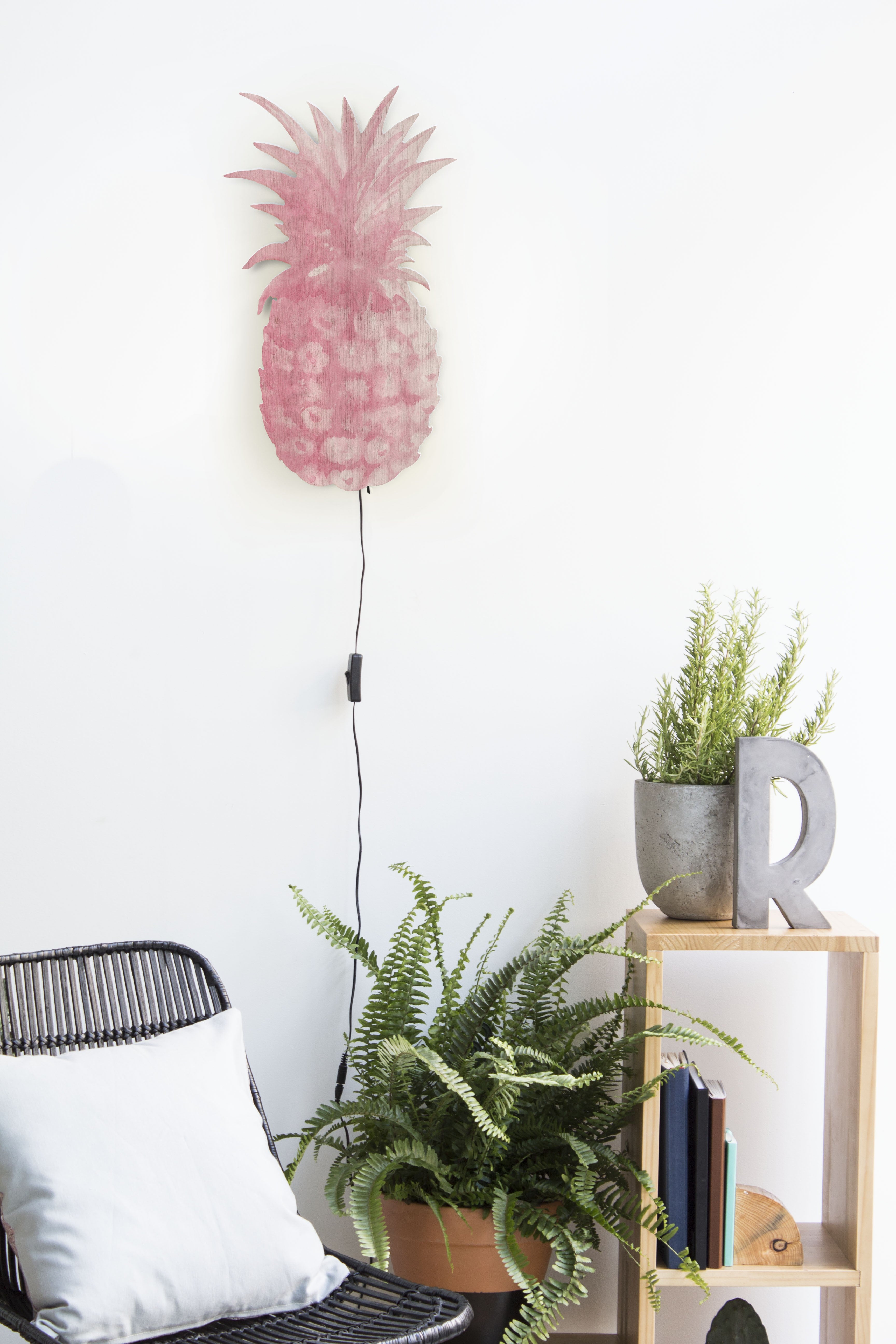 Shape Lamp Piña Rose