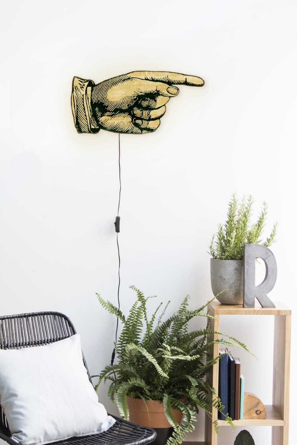 Shape Lamp Mano Vintage