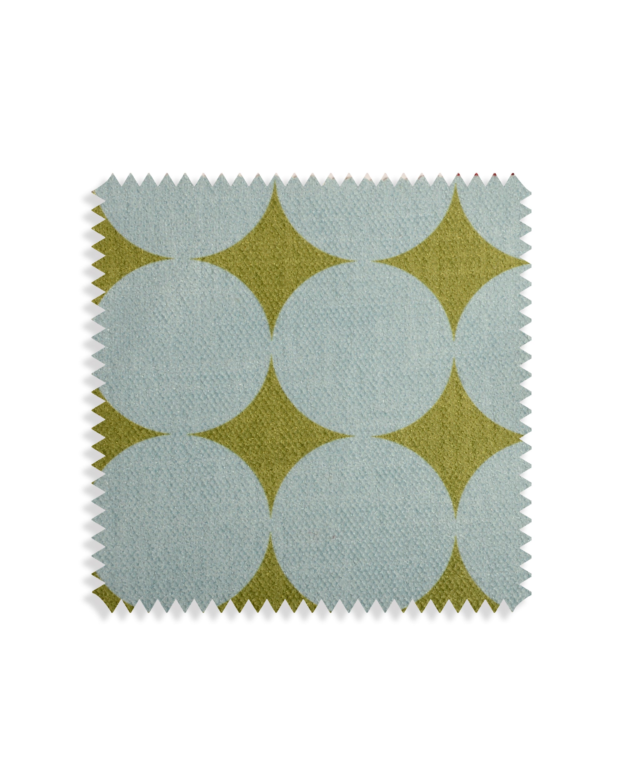 Tela Tapiceria Living Easy Clean Dots Green Blue