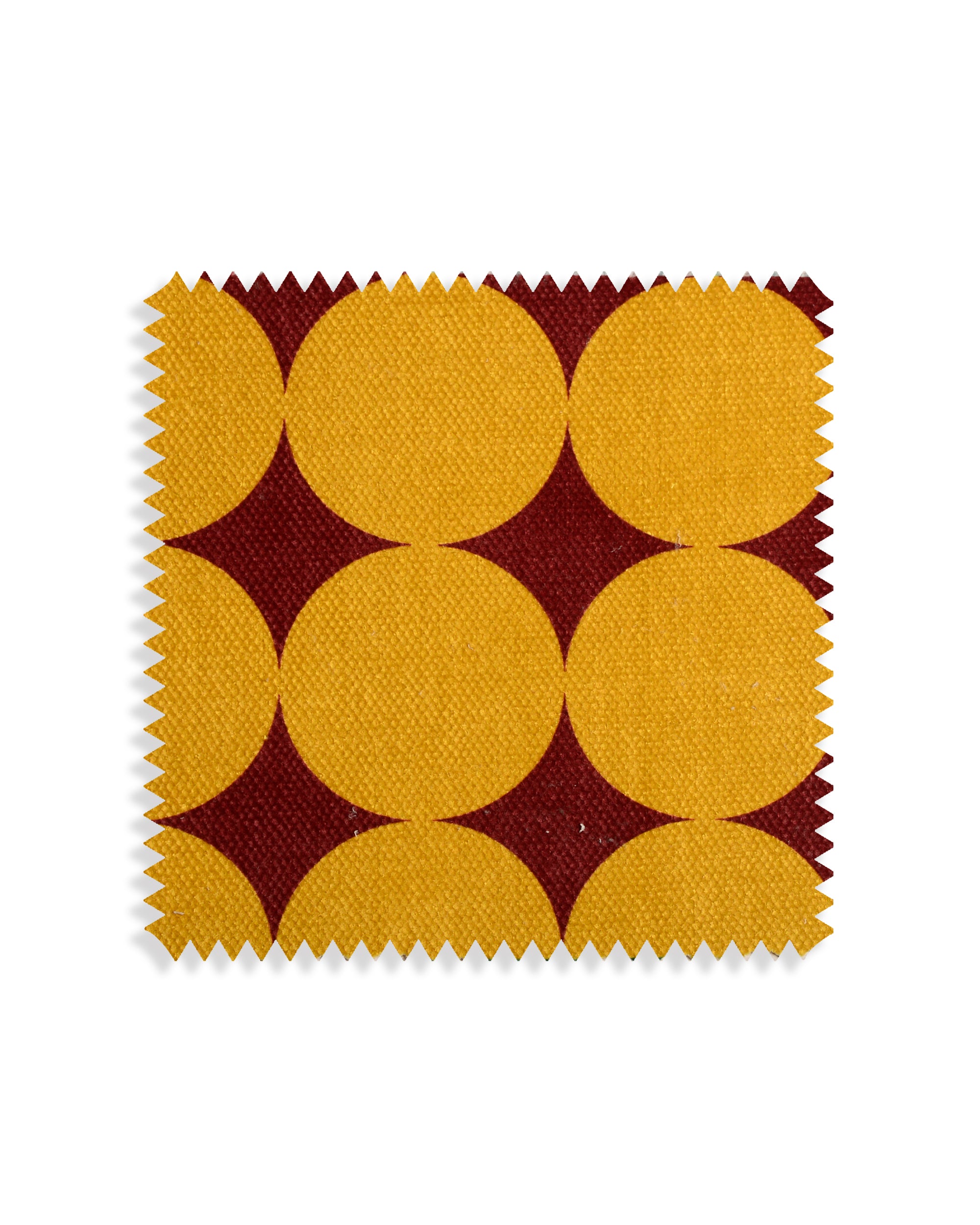 Tela Tapiceria Living Easy Clean Dots Saffron Wine