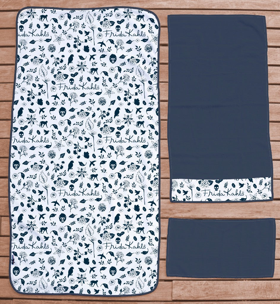 Set Toallas Hogar Pattern Frida Kahlo