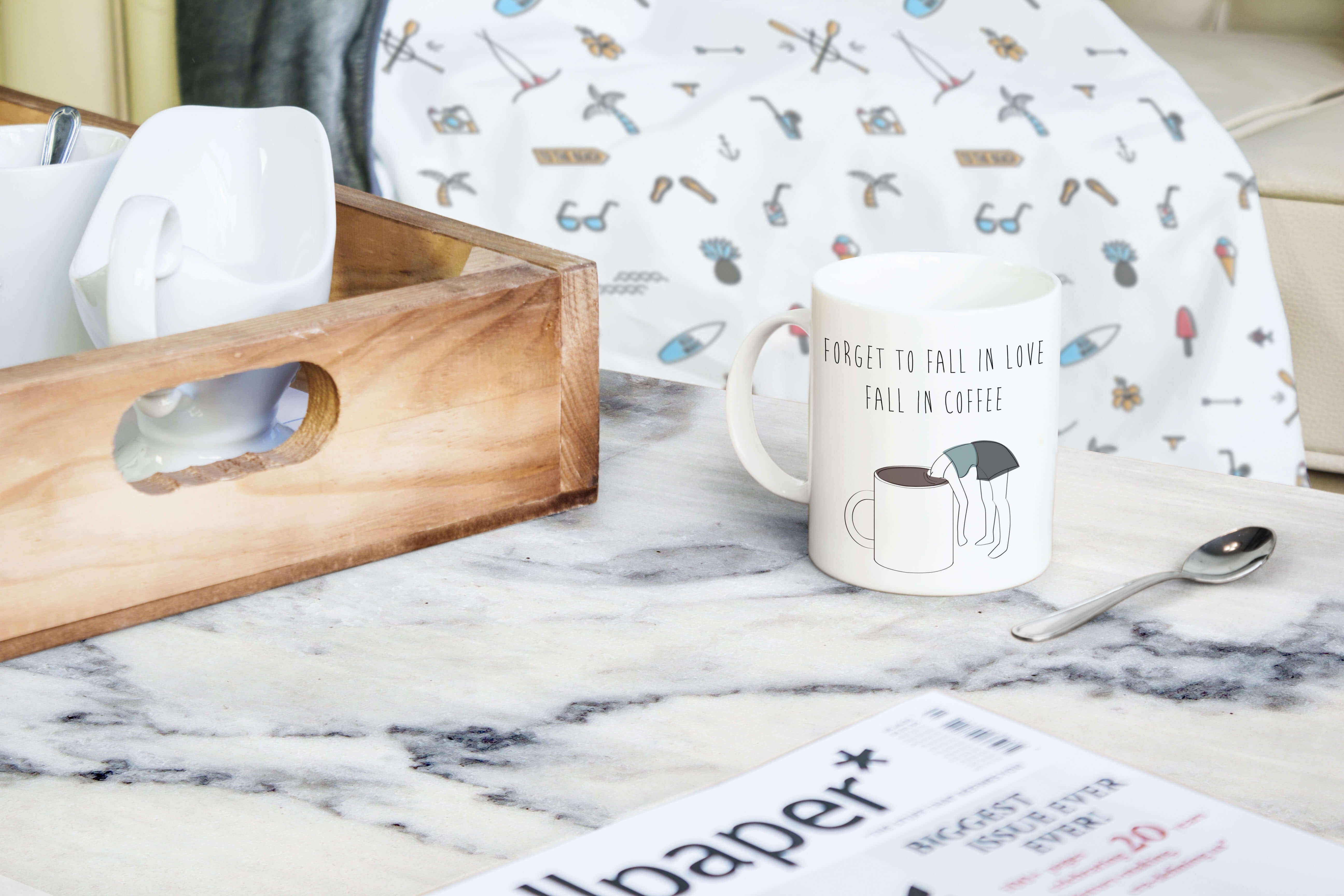 Taza Fall in Coffee