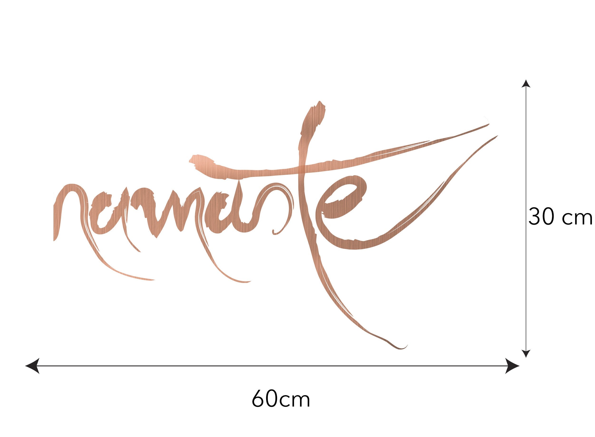 Vinilo Cobre Namaste