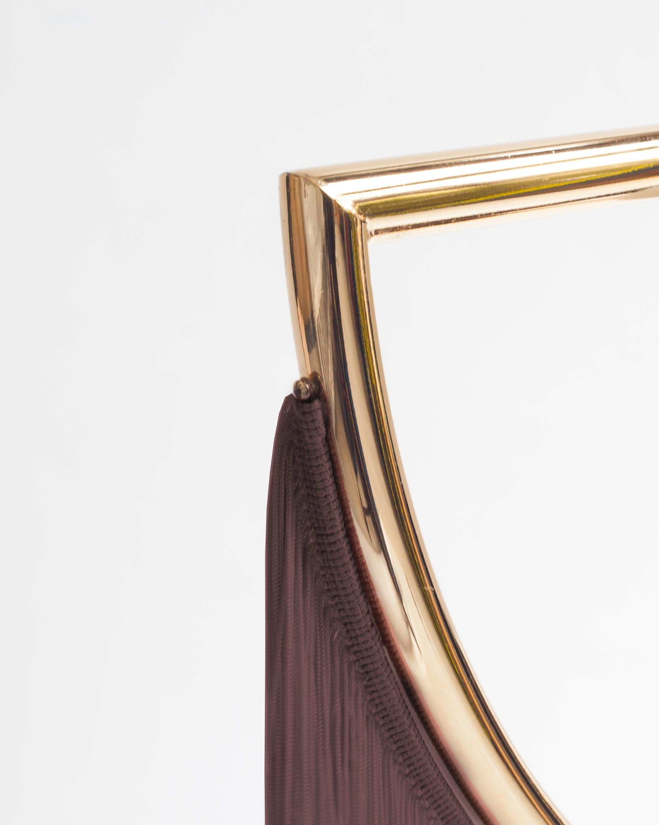Wink Lamp Gold&maroon