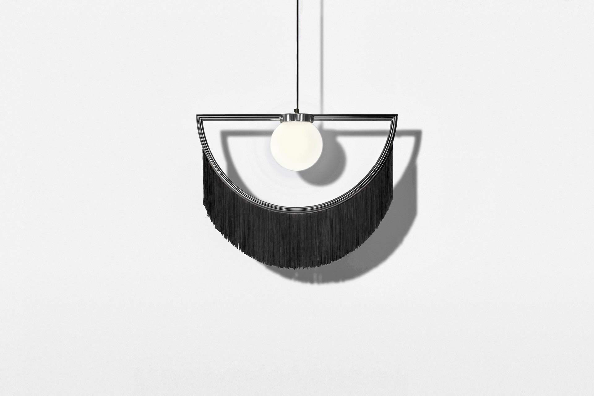 Wink Lamp Silver&Black