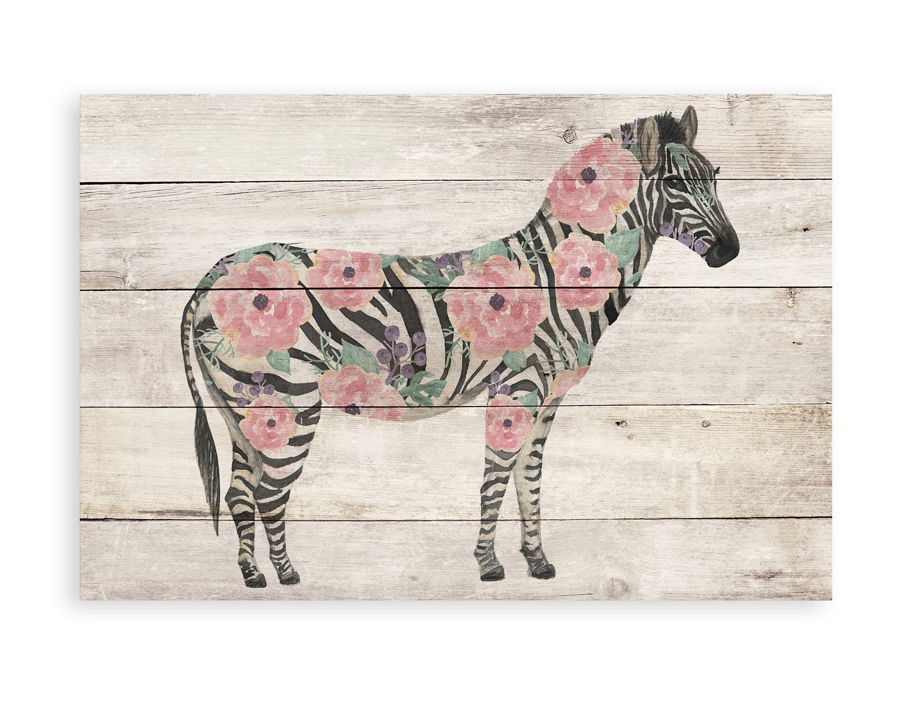 Tabla Flowers Zebra