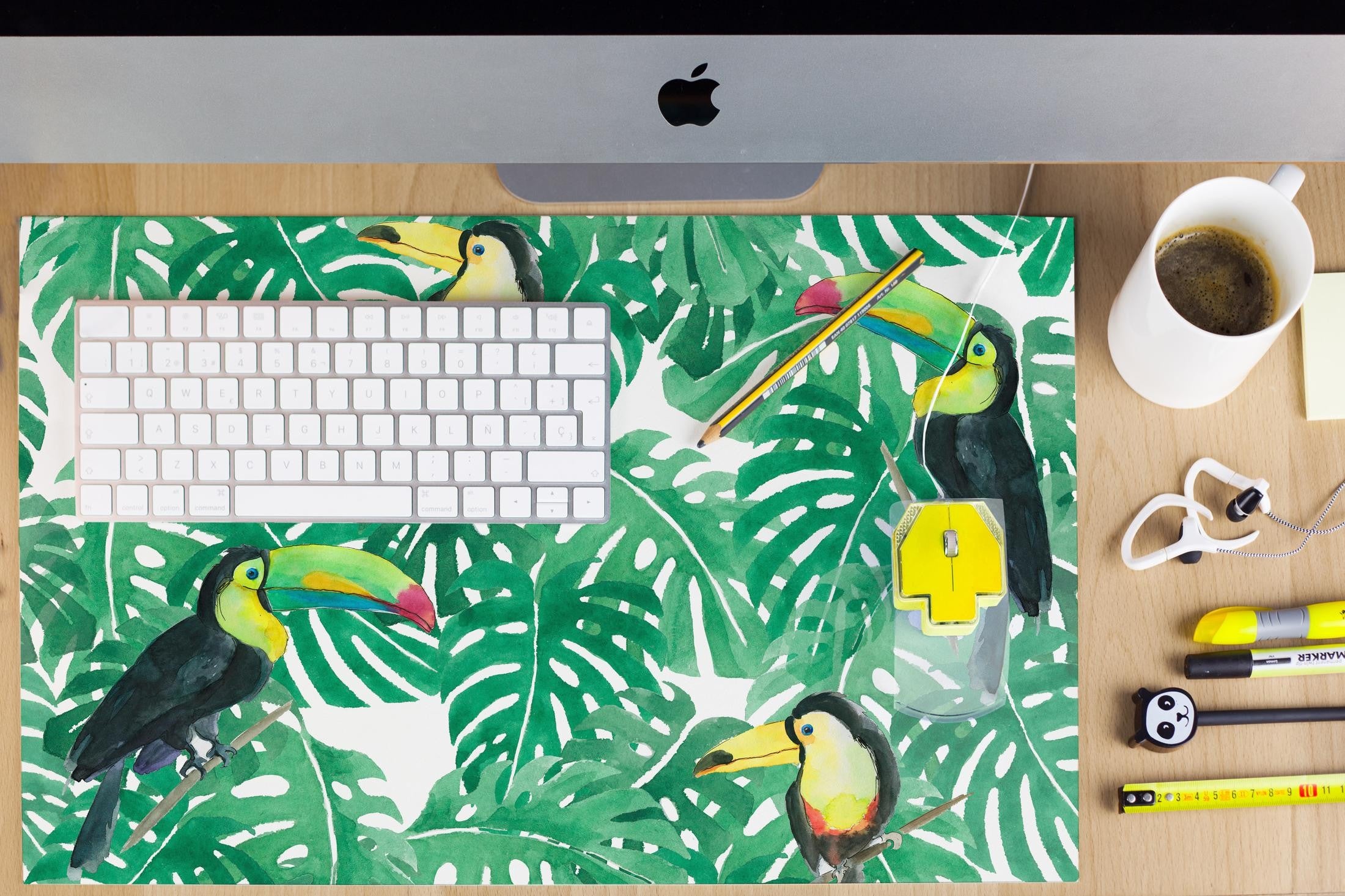 Desk Mat Tropical