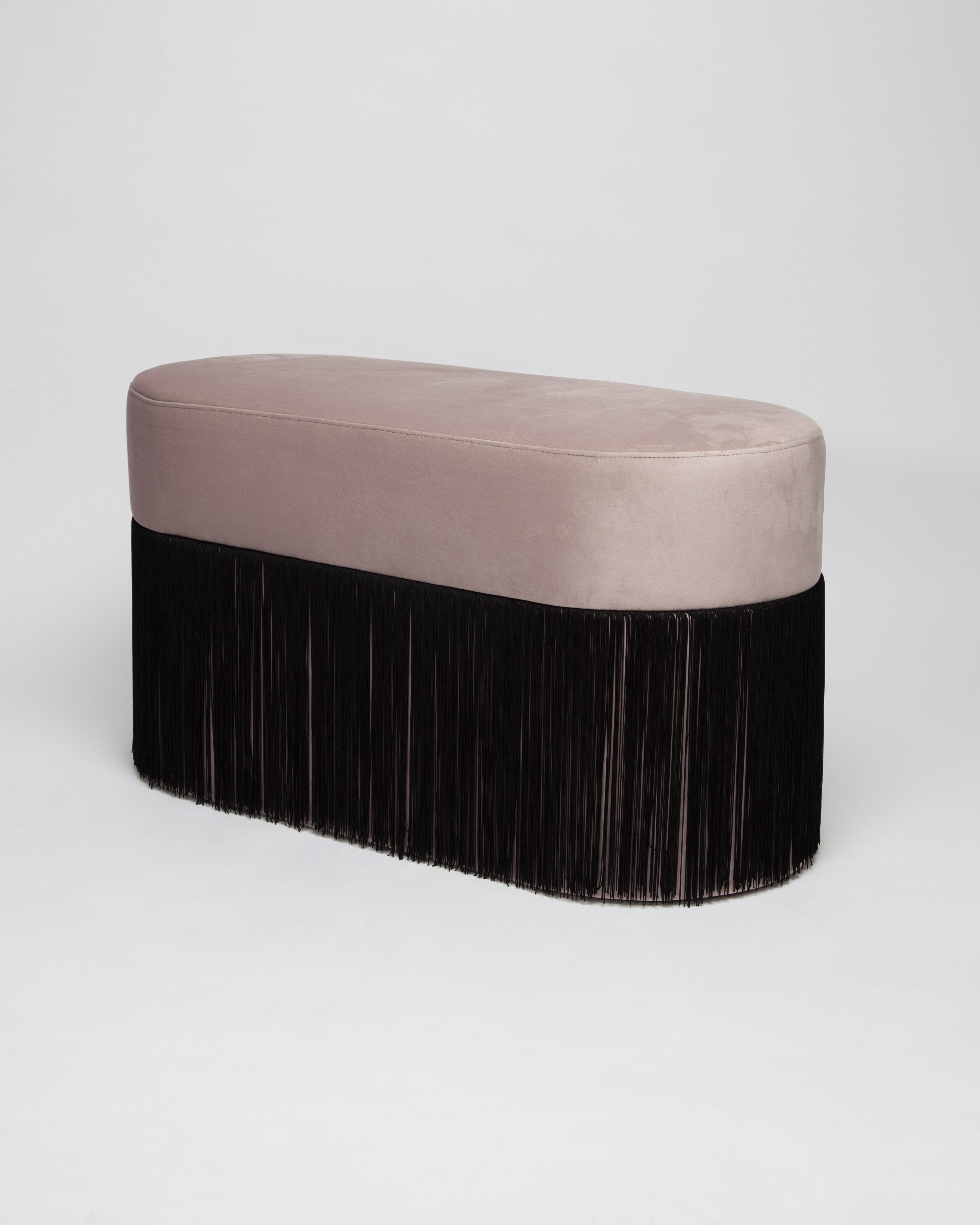 Pouf Pill L Warm Grey