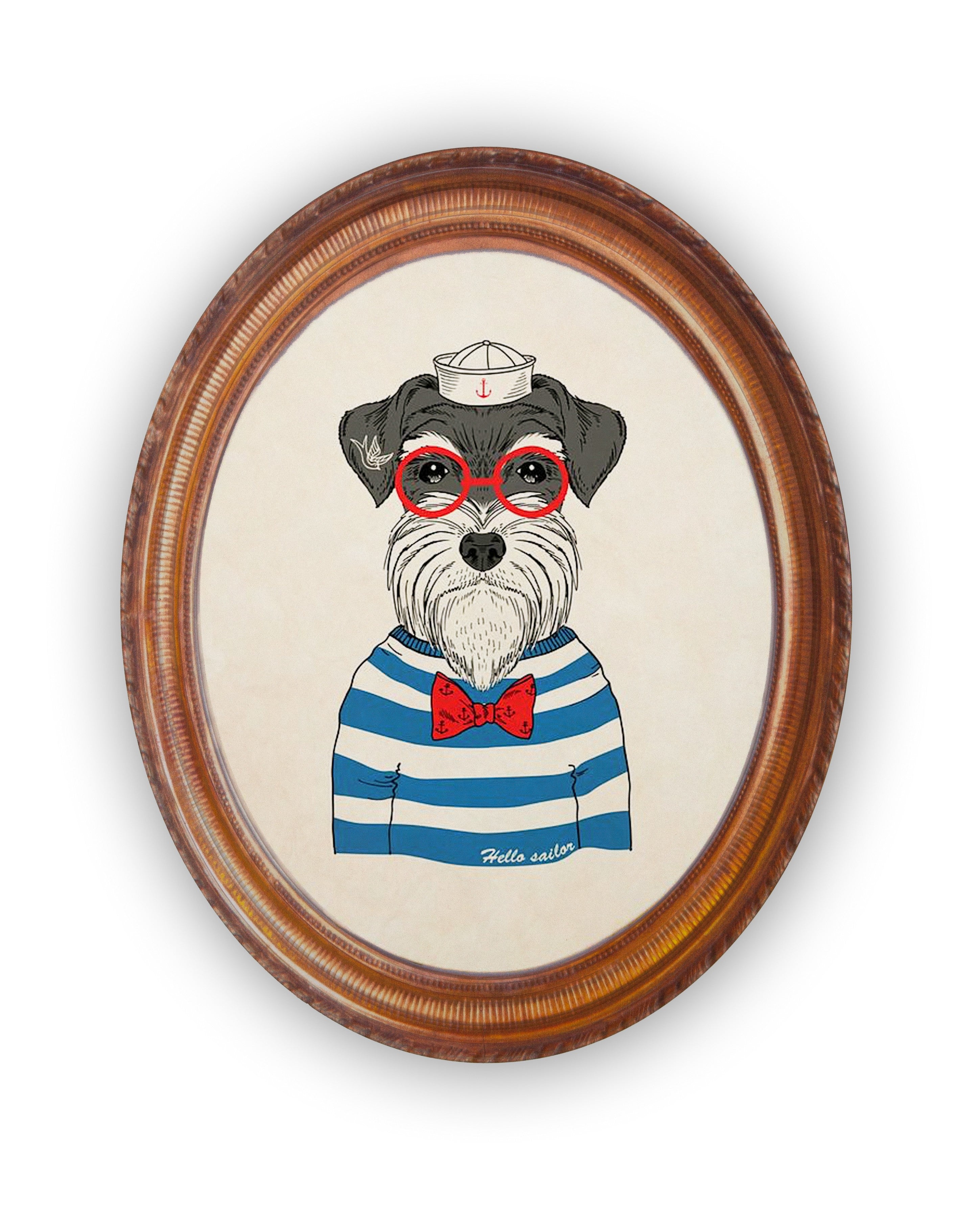 Decoración Vertical Hello Sailor