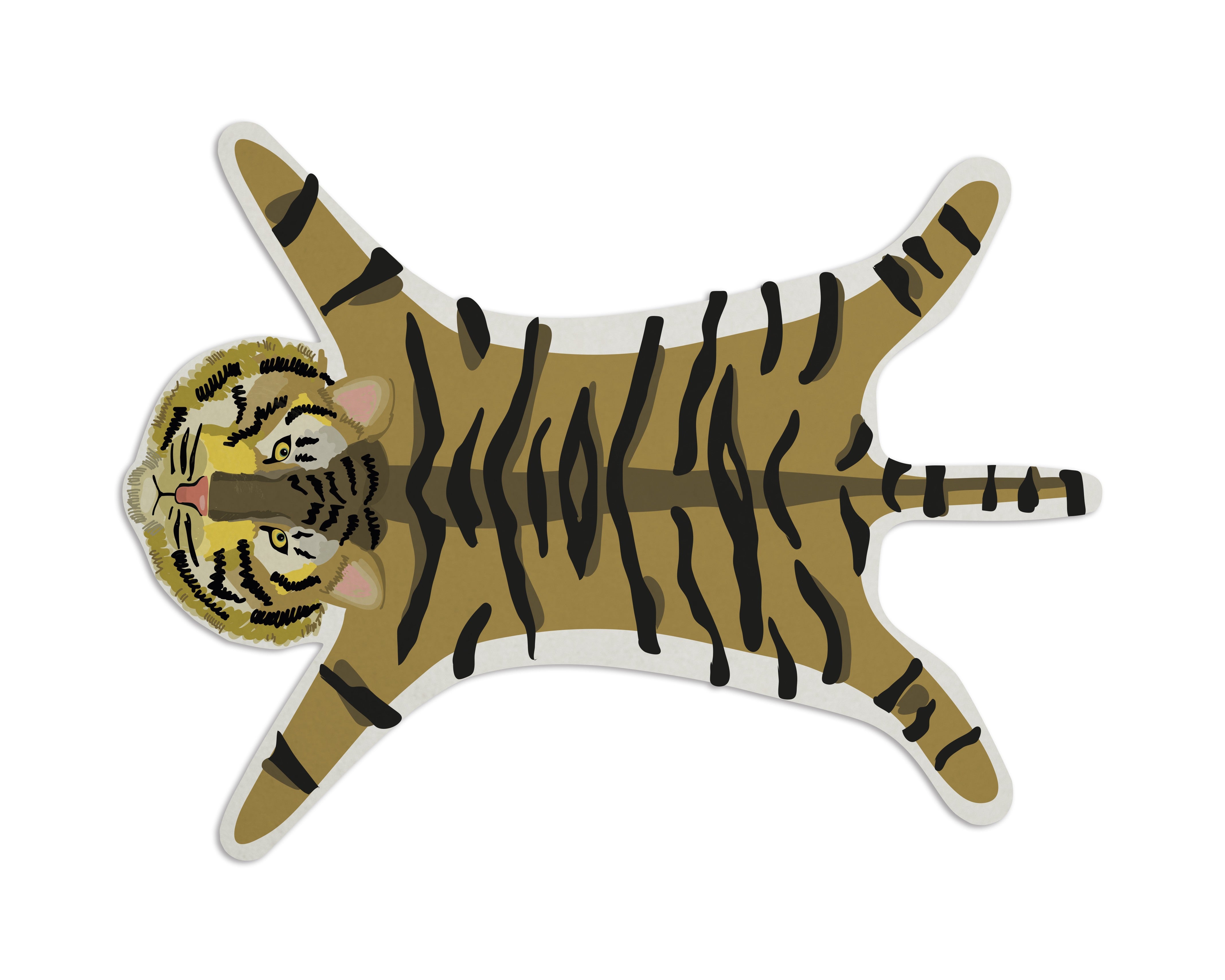 Alfombra Linóleo Tiger Brown