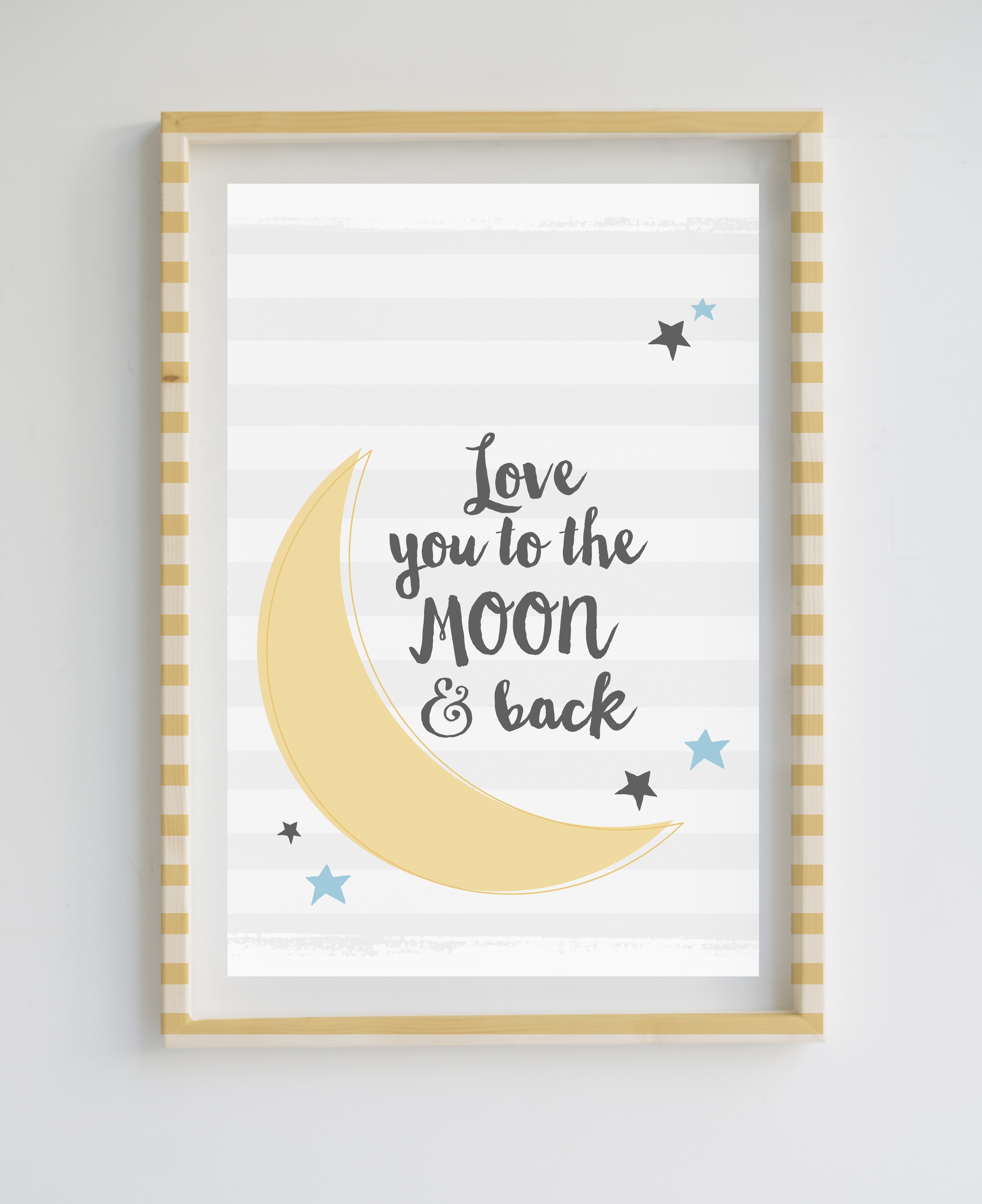 Painting Limited Edition Love to the Moon