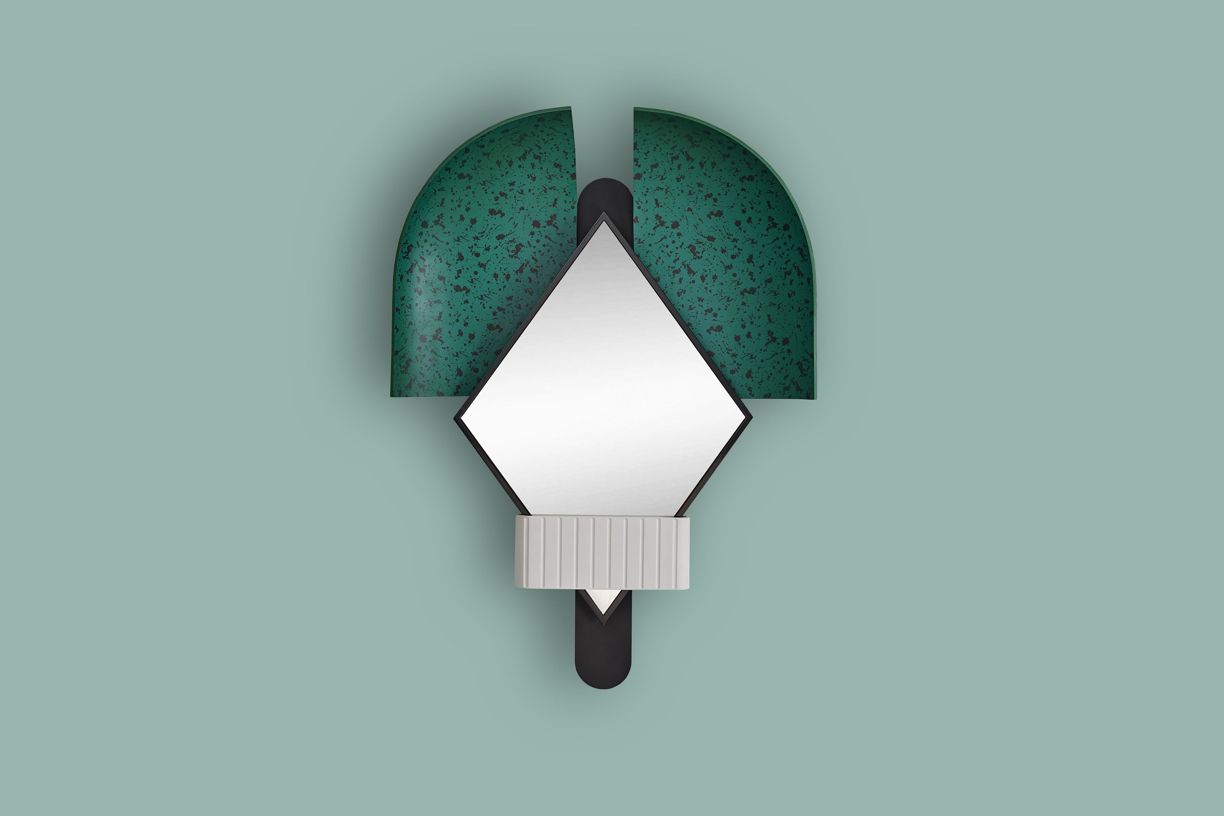 Bonnet Mirror Green