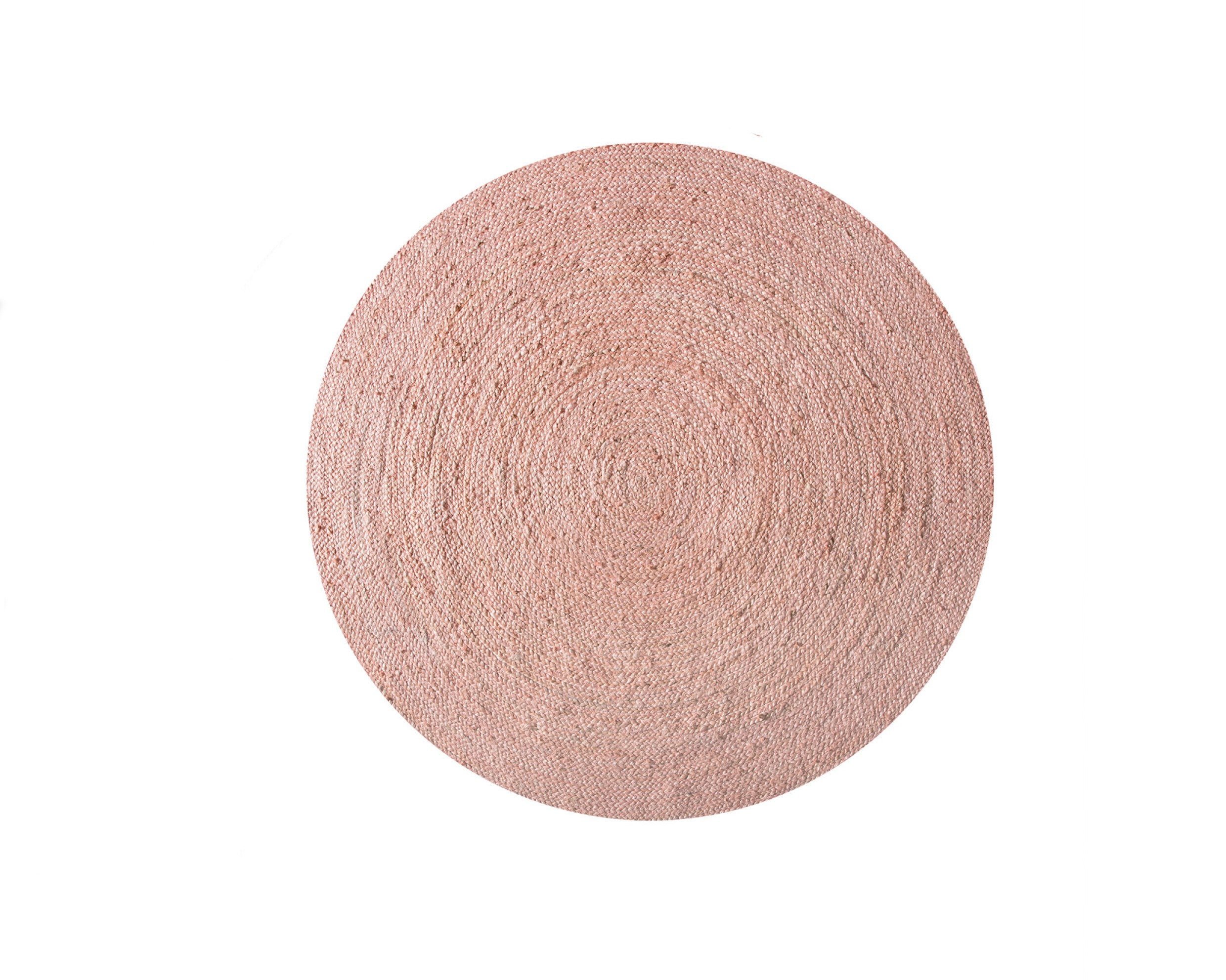 Alfombra Yute Rosa