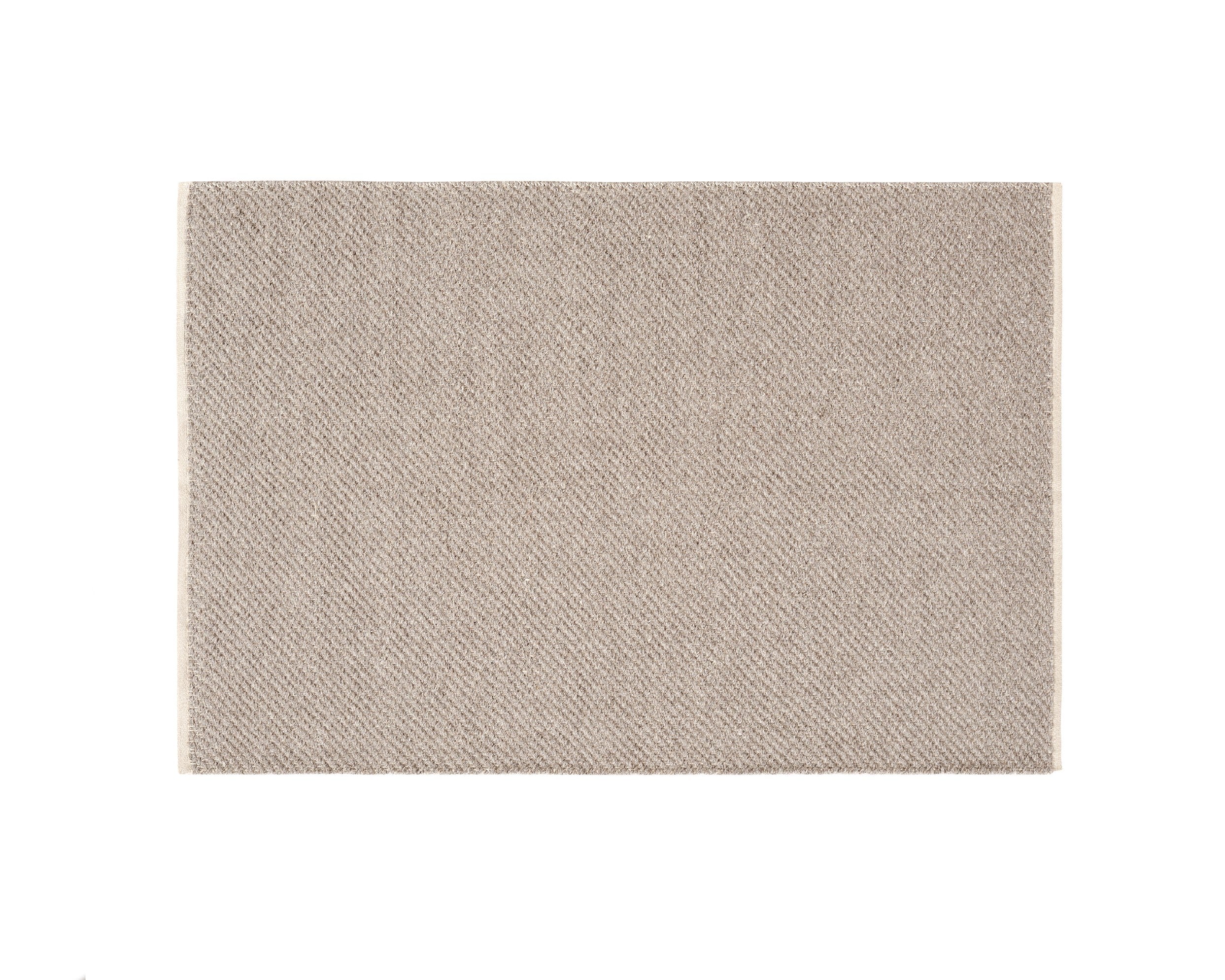 Alfombra Lana Yute Beige