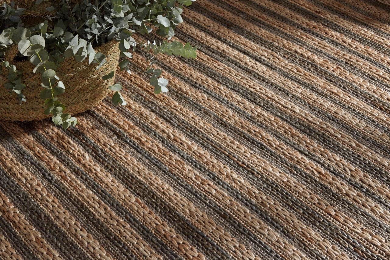 Alfombra Natural Gris y Beige