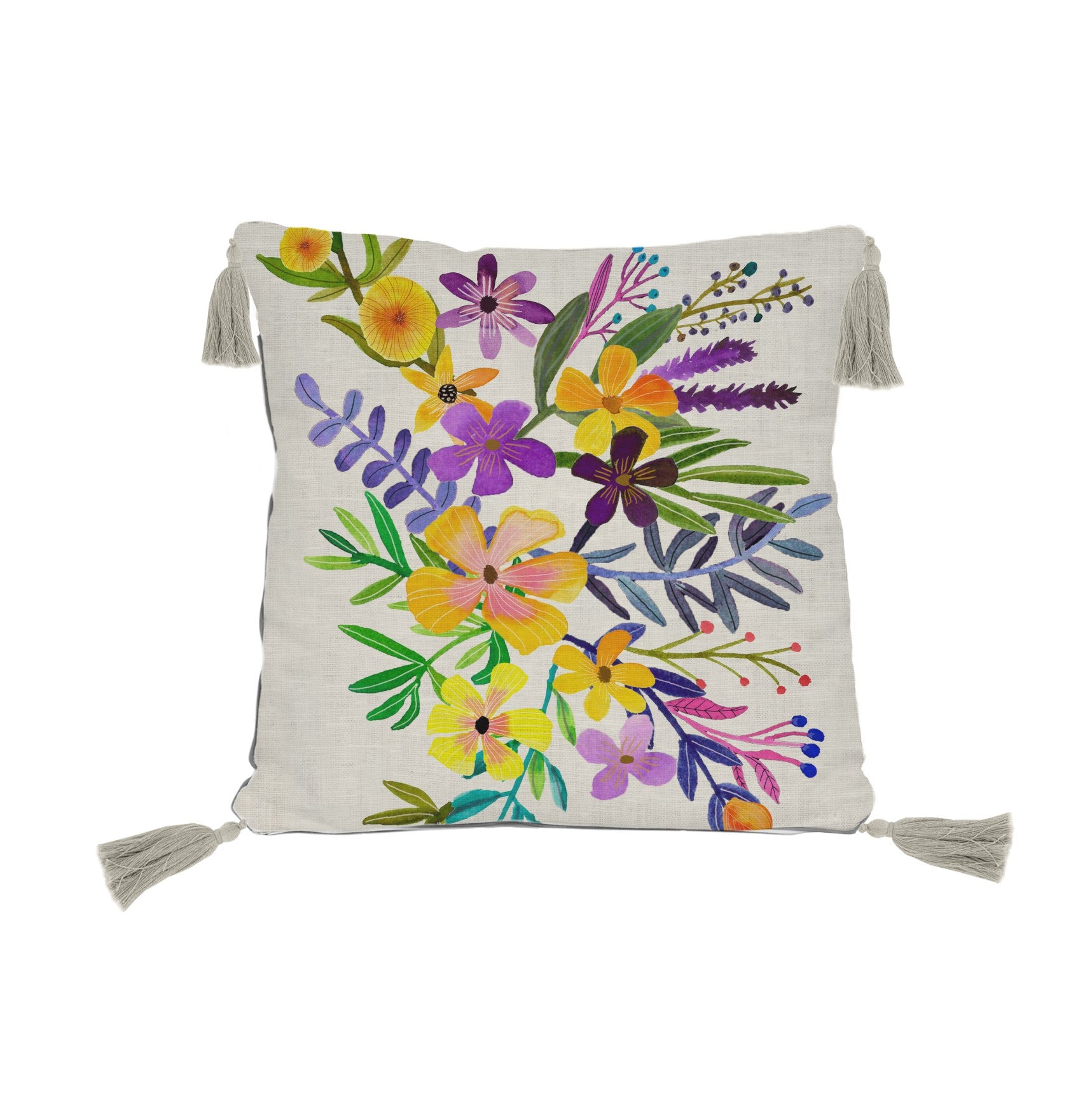 Cojín Floral Tiger