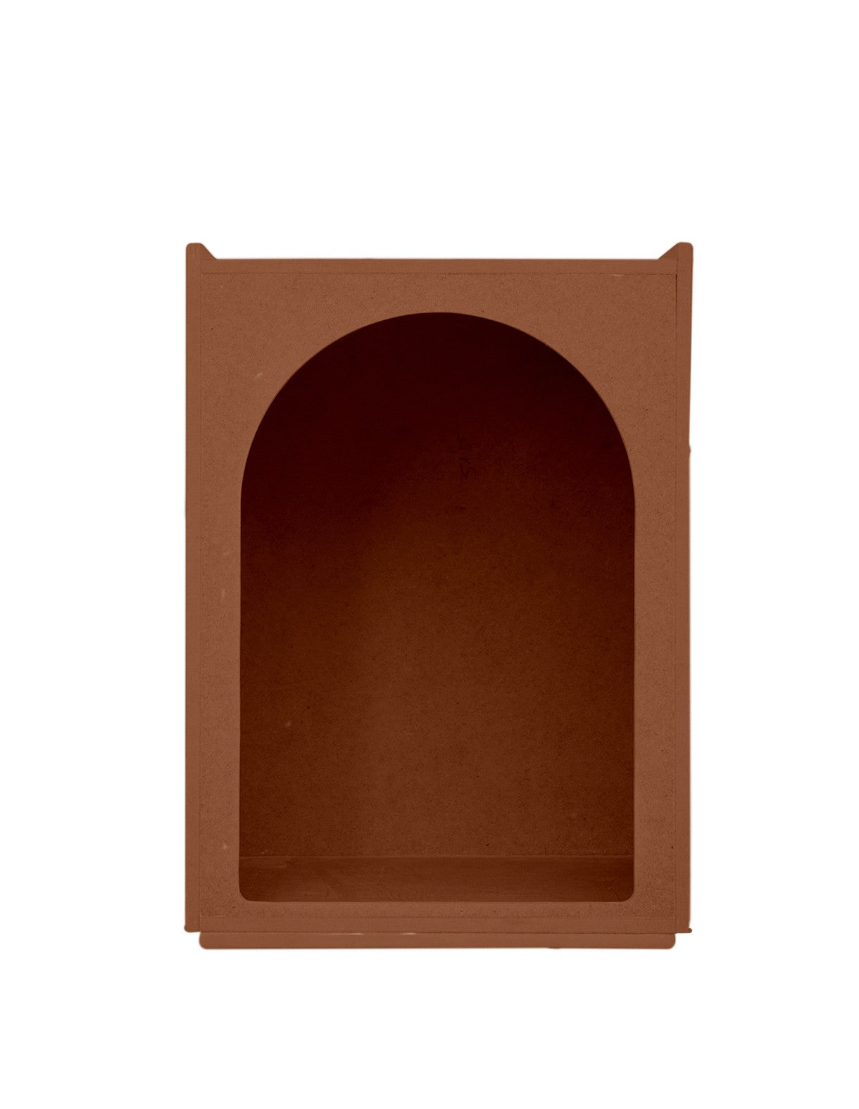 Mueble ordenación arco terracota