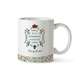 Taza decorada (Arbol de la Esperanza)