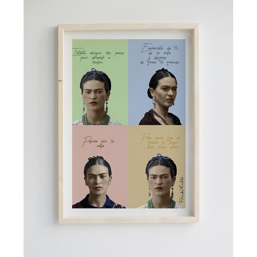 Painting Limited Edition (Frida Quotes)