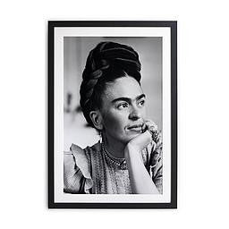 Cuadro Moldura Negra 40x30 (Kahlo)