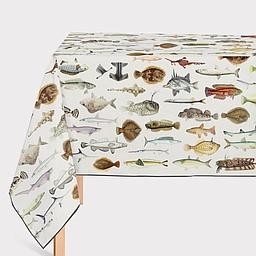 Mantel Antimanchas 140x200 (Fish in the Ocean)