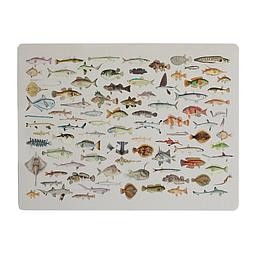 Desk Mat (Fish in the Ocean)