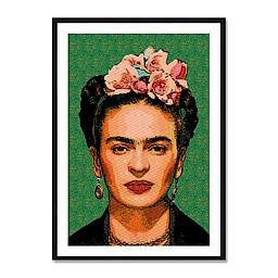 Cuadro moldura negra 60x40 (Frida Draw)