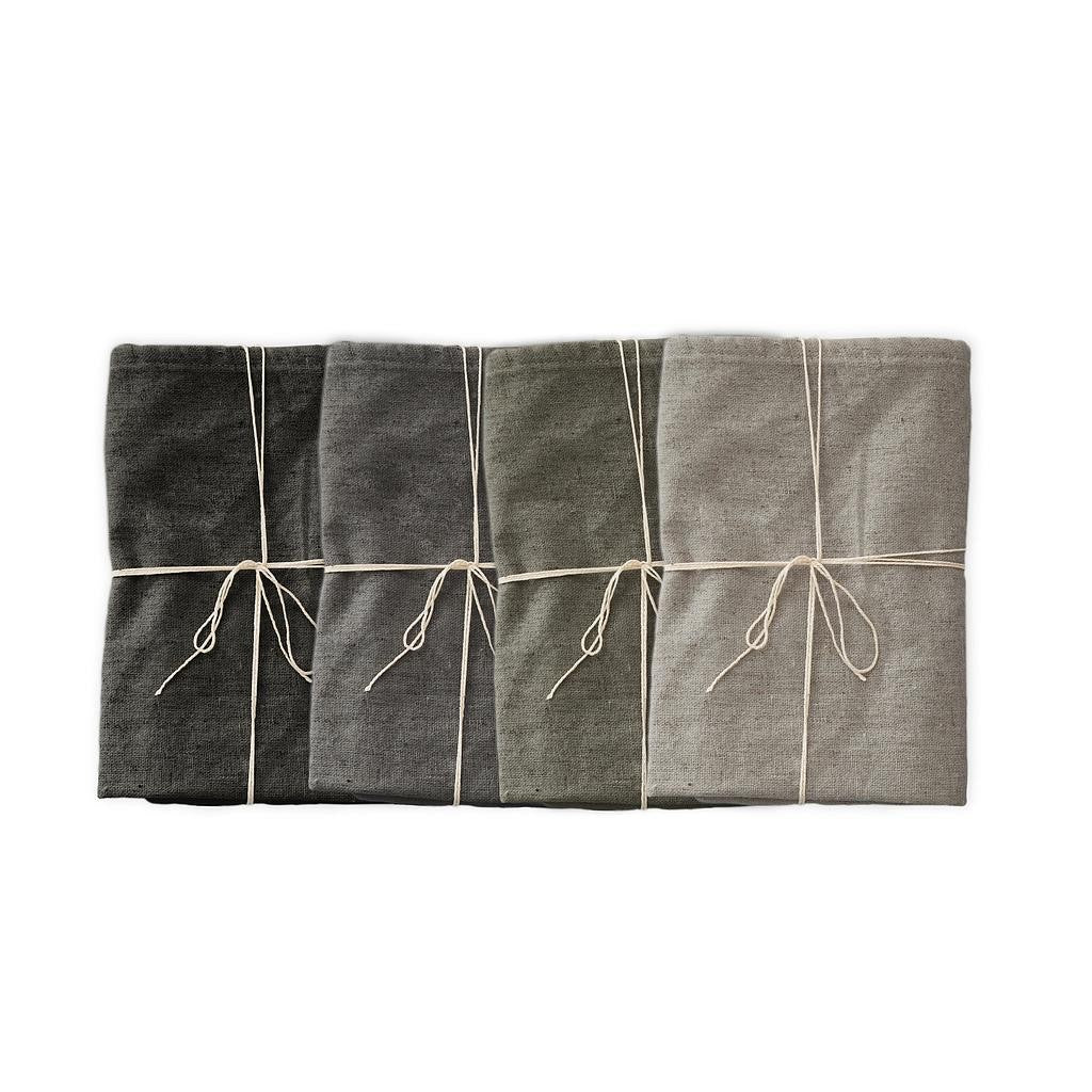 Linen Napkin Set (Cool Grey 11)