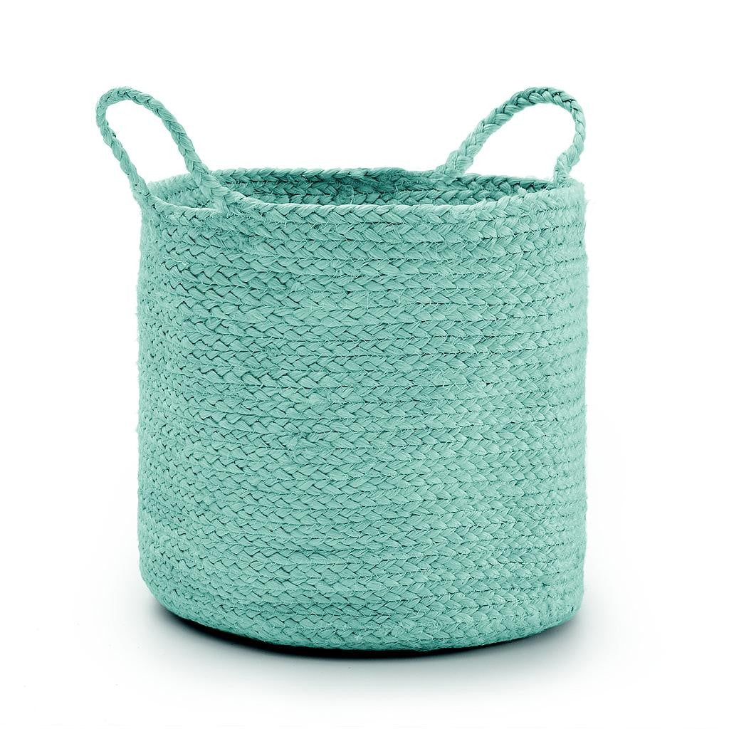 Yute Basket (Beach Blue)