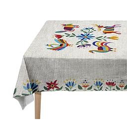 Mantel de lino 140x140 (Animals Otomi)