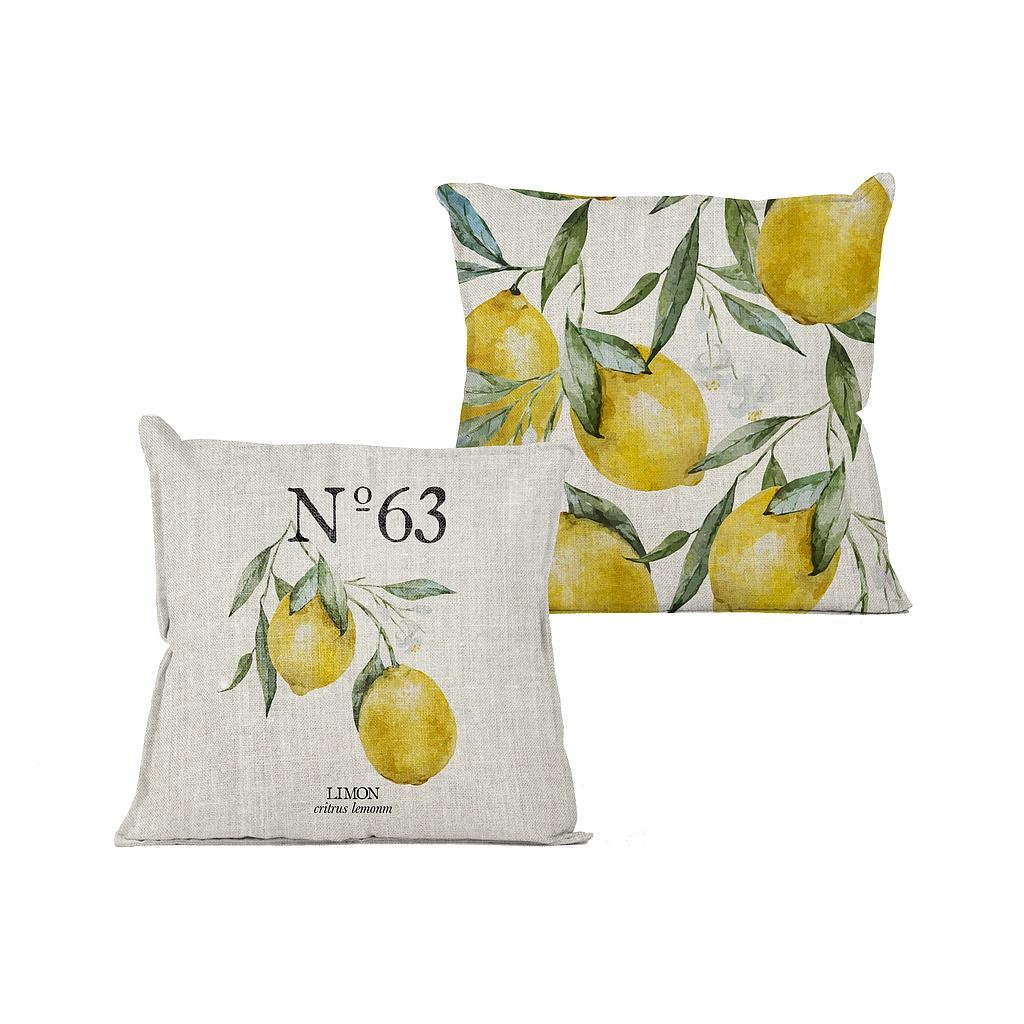 Cojin 45x45 Lino (Lemons)
