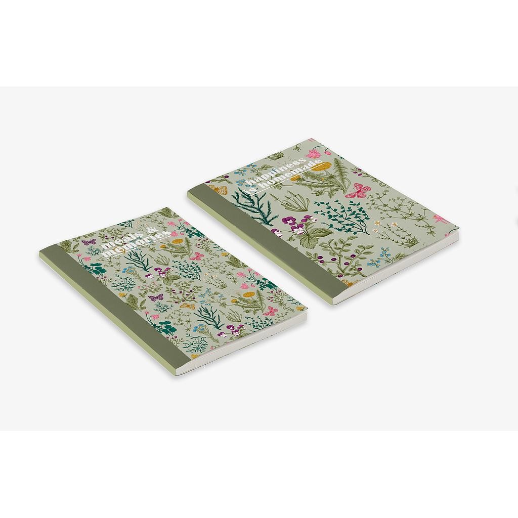 Set 2 Note Book (Botanic Herbs)
