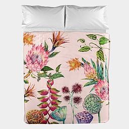 Funda Nórdica Satén 135 + Cuadrantes (Flores Salvajes)