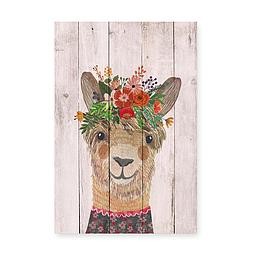 Tabla 60x40 (Floral Llama)