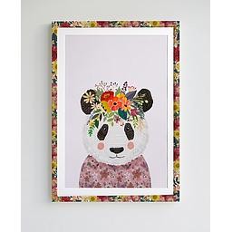 Painting Limited Edition (Floral Panda)