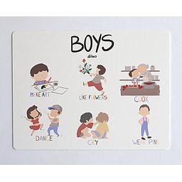 Desk Mat (Boys)