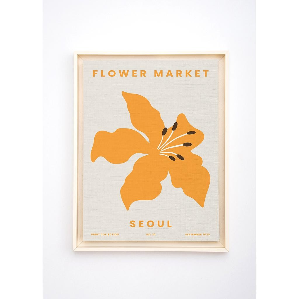 Floating Frame 60x40 (Flower Seoul)