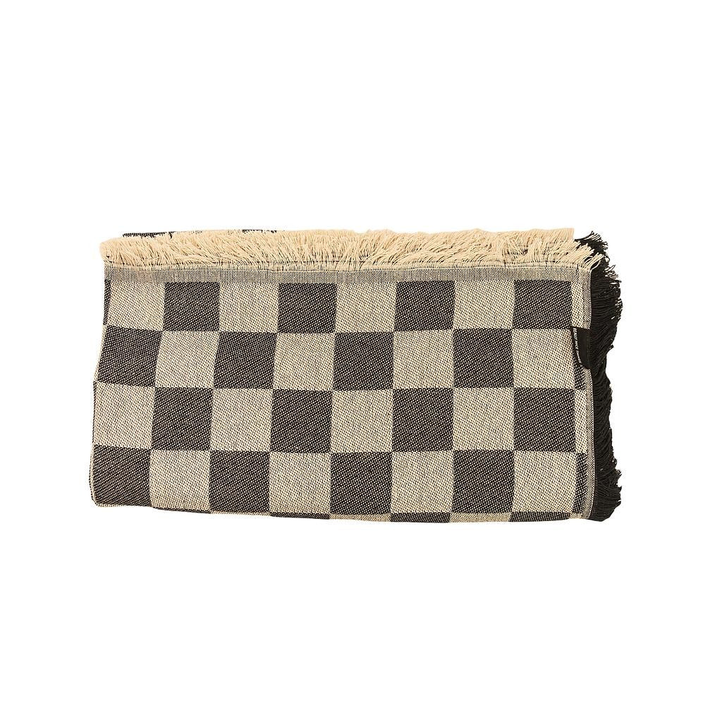 Colcha 240X240 (Black Checkerboard)