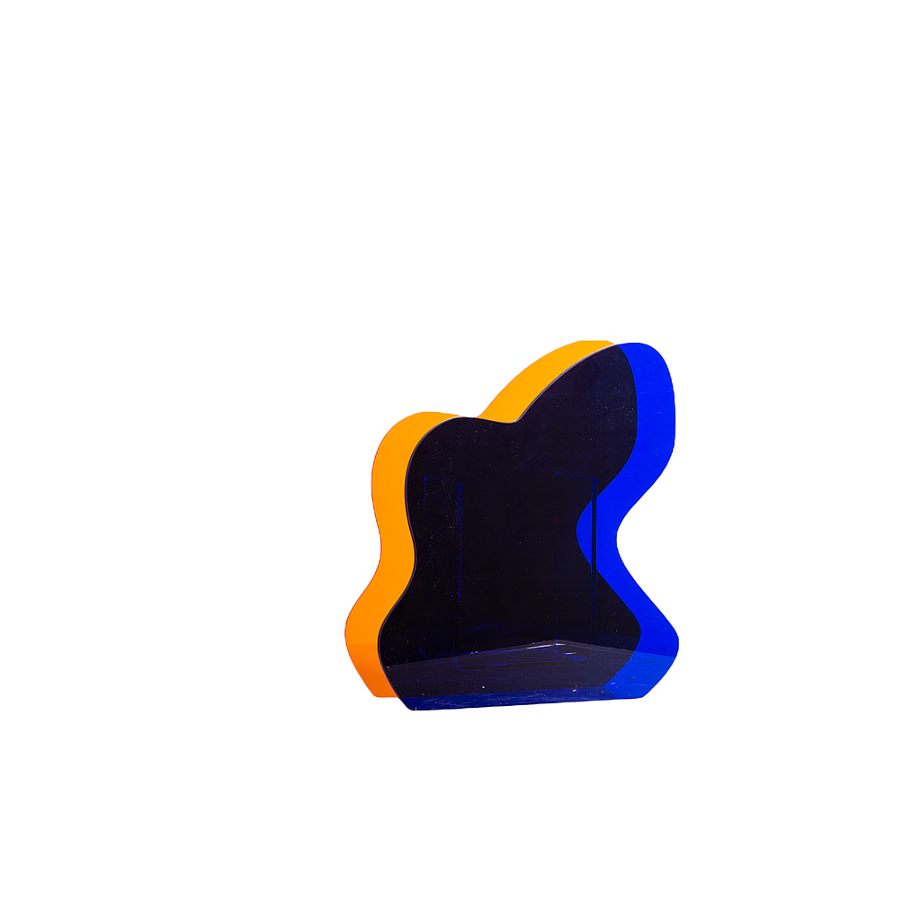 Acrylic Vase (Organic)