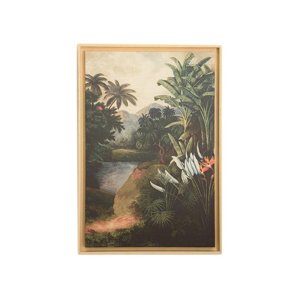 Floating Frame 60x40 (Tropical Jungle)