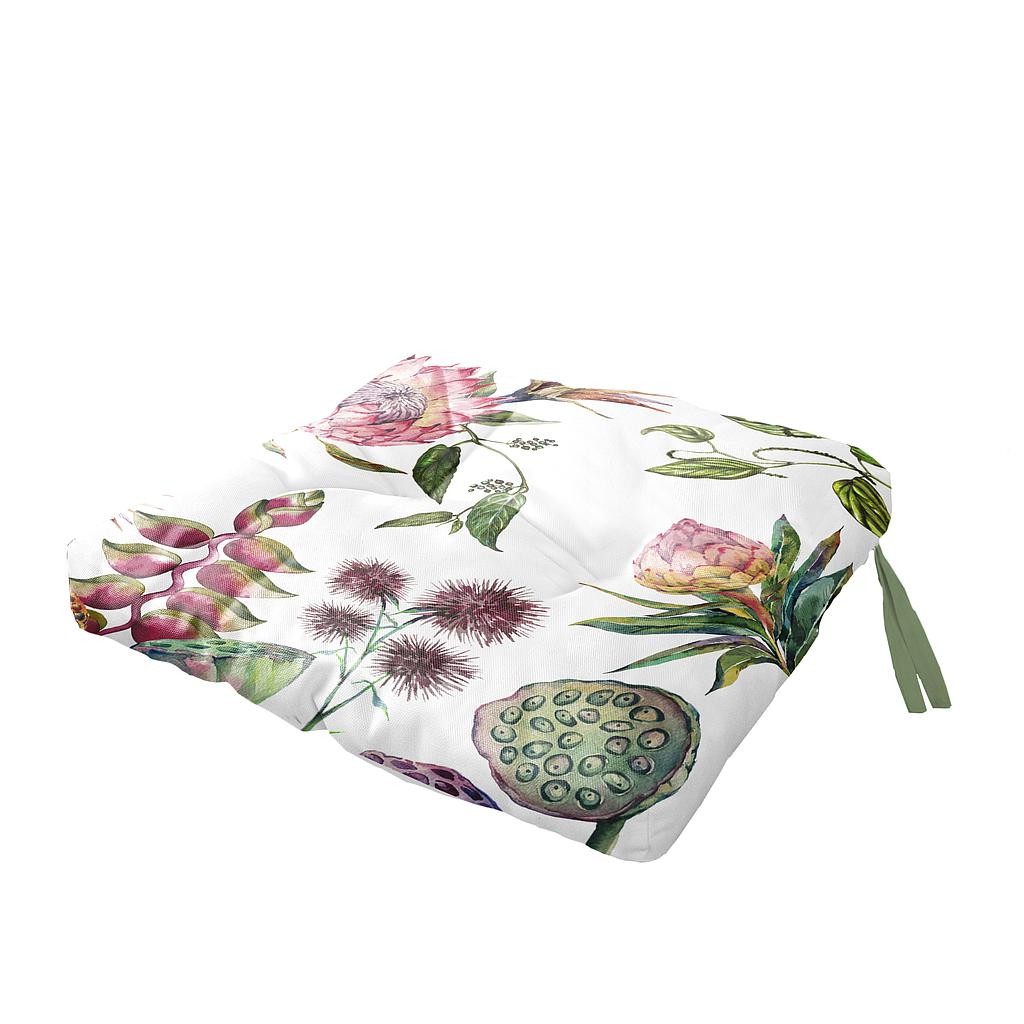 Cojin asiento 45x45 (Flores Salvajes)