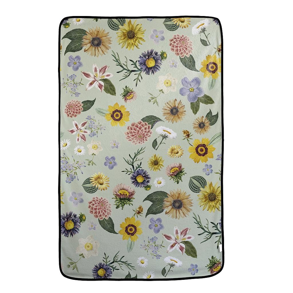 Toalla de playa Rizo Plus (Watercolor Flowers)