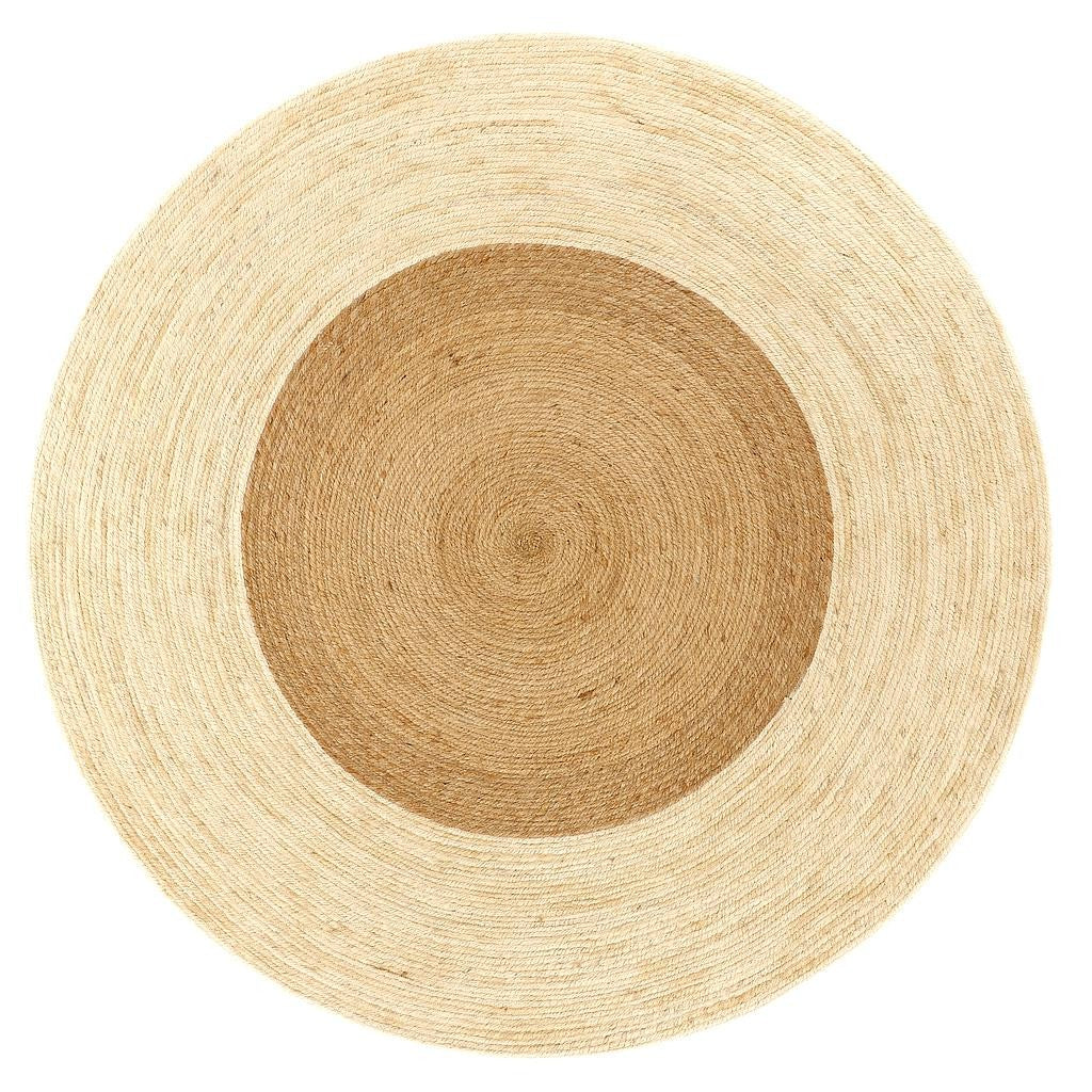 Yute Bicolor Rug 140 (Beige)