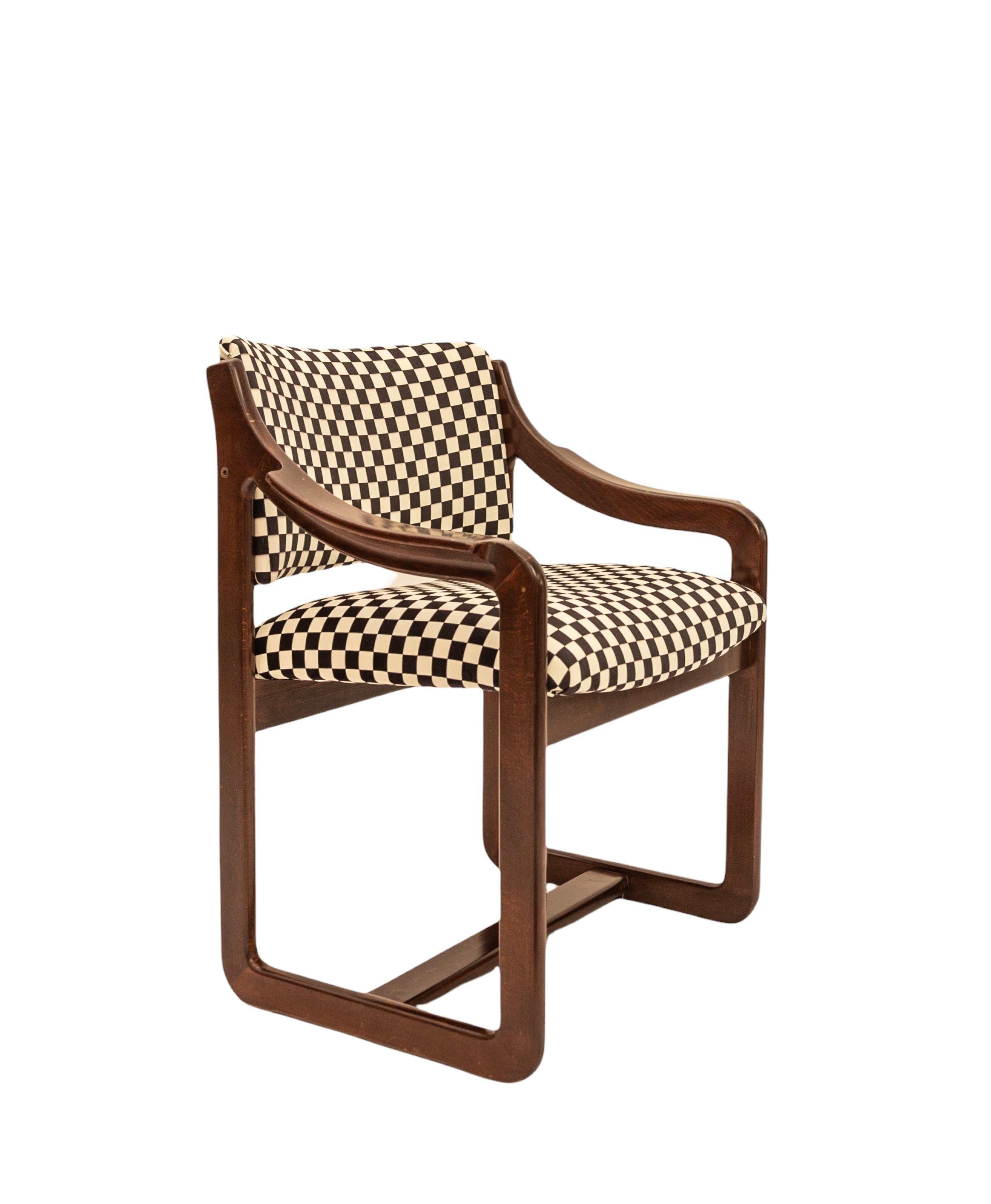 Silla años 70 Clasic Damero