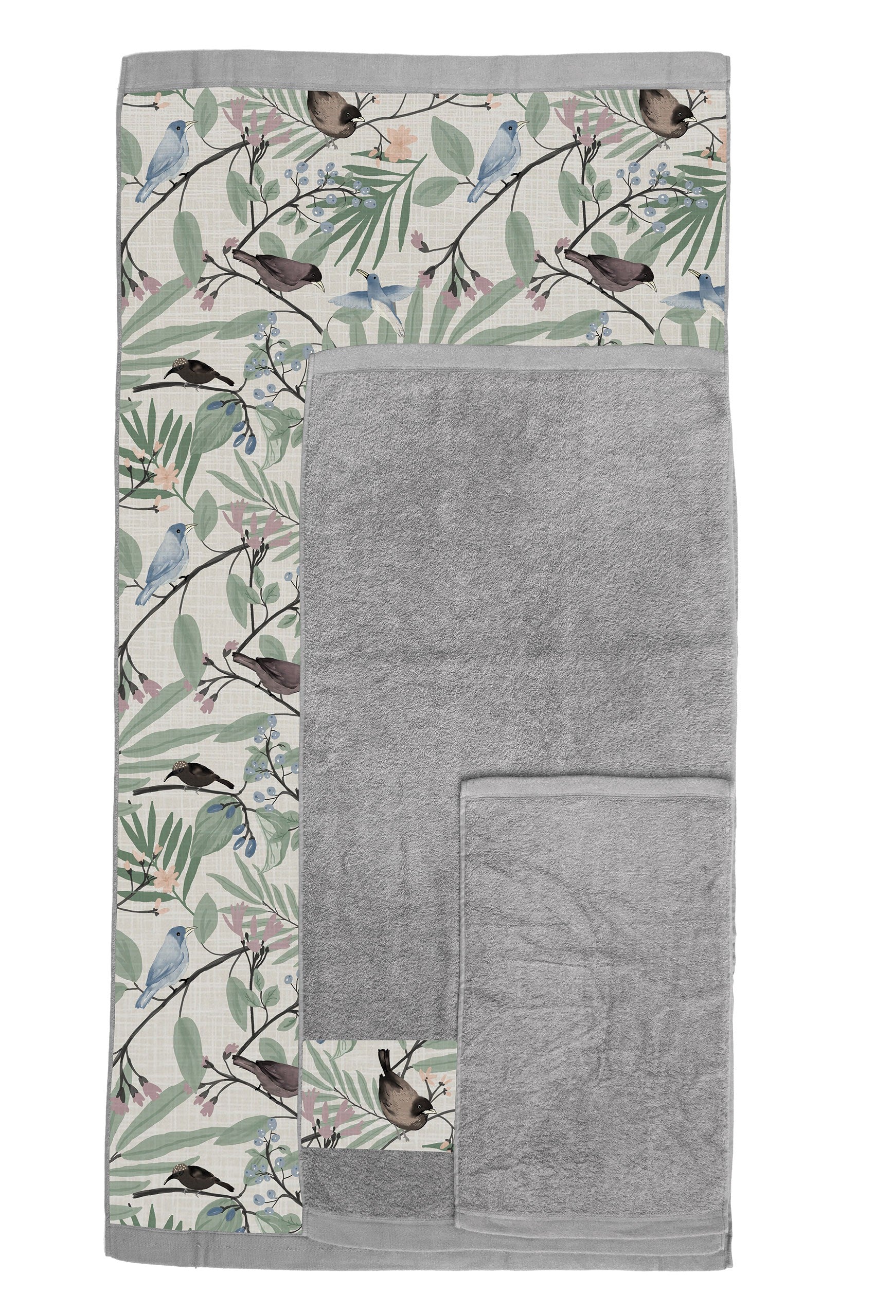 Toalla Hogar Rizo Plus (Tropical Birds)