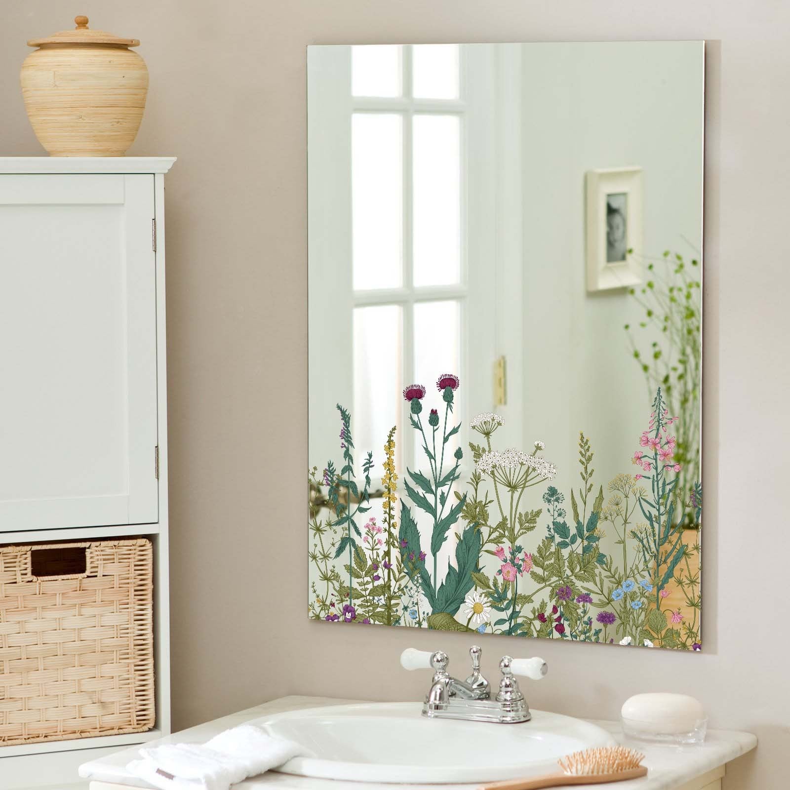Espejo decorado 70x50 (Primrose)