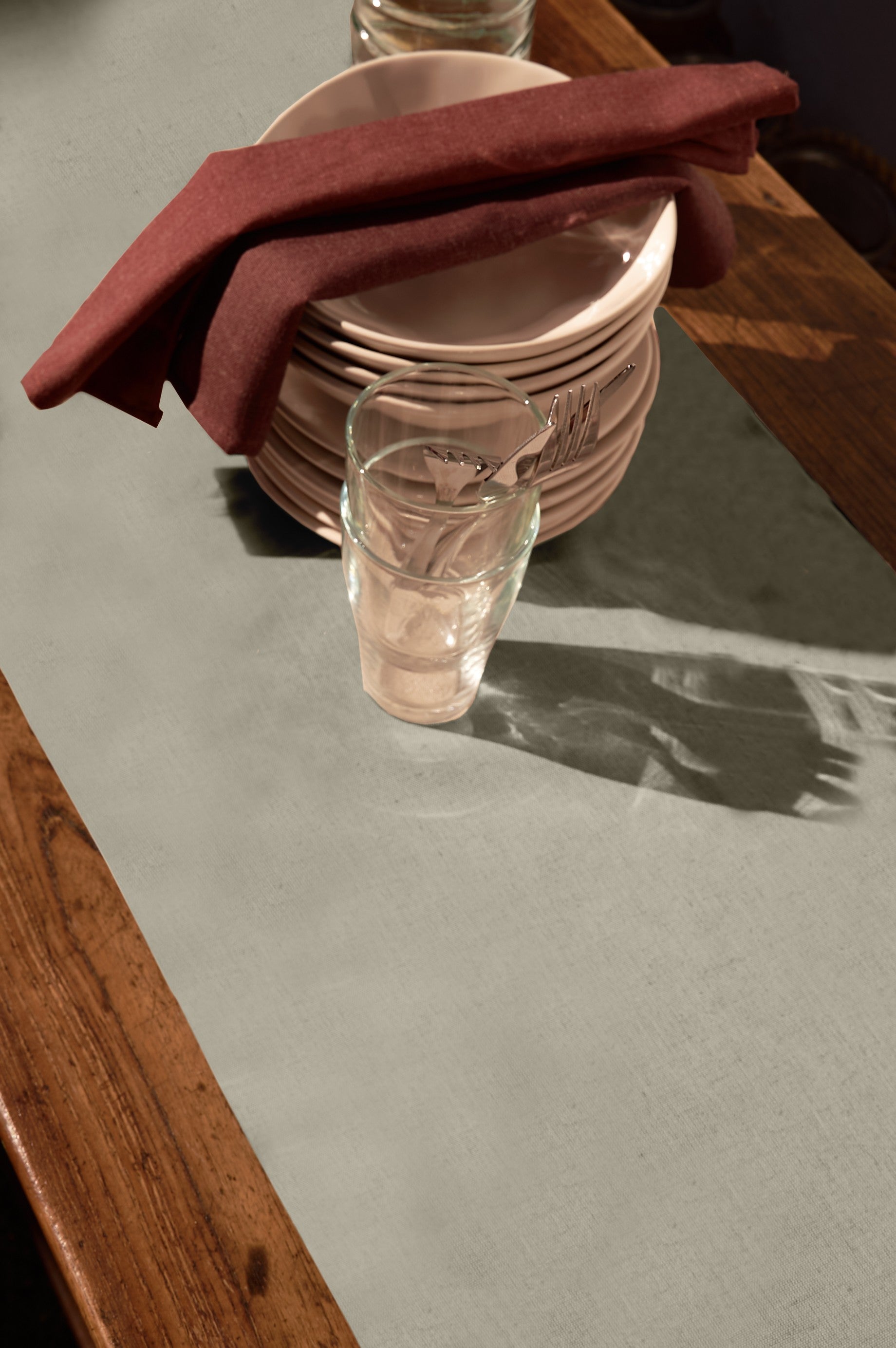 Camino de mesa stich 45x135 (Beige)