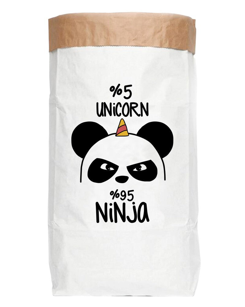 Saco de papel 3 colores (Ninja)
