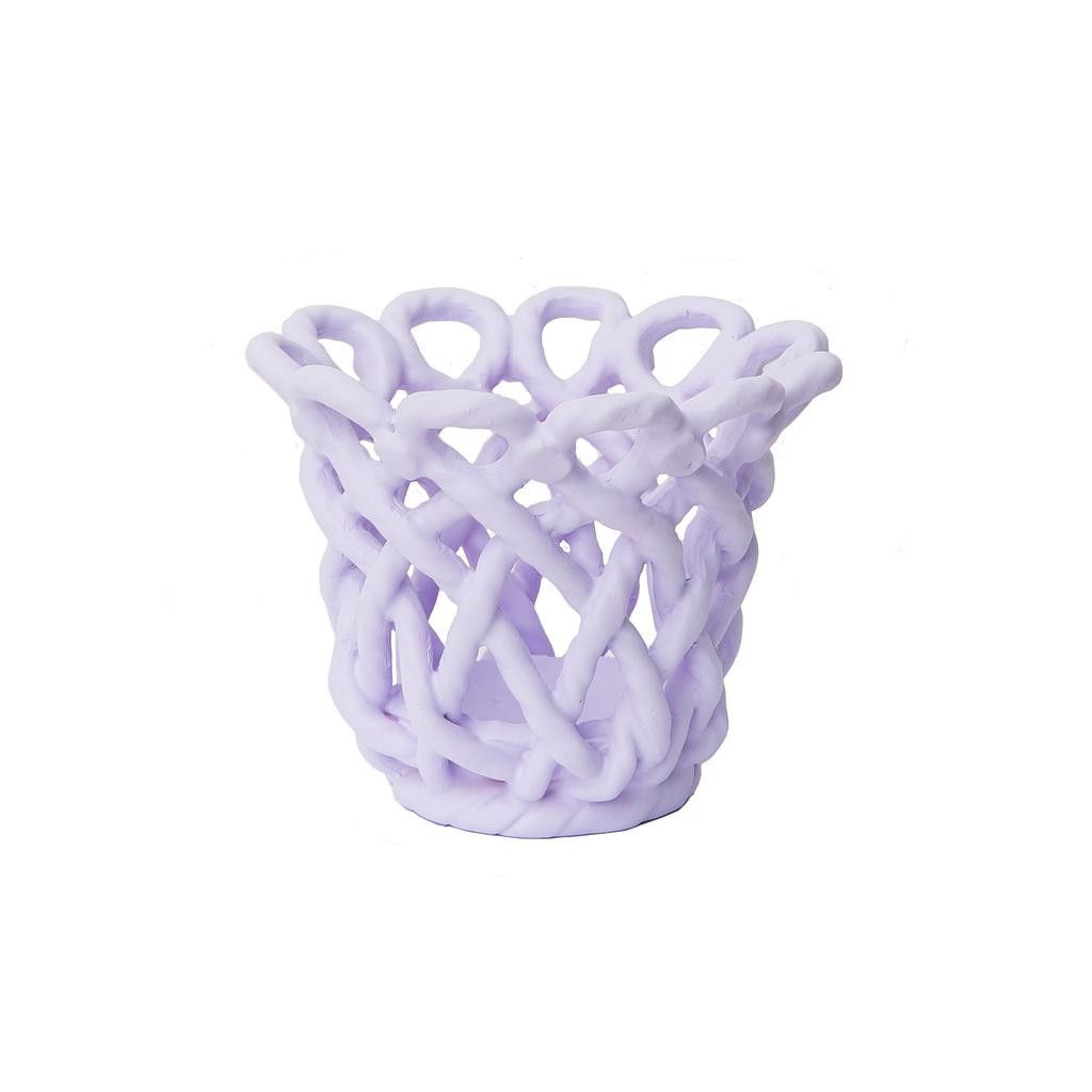 Woody Ceramic Basket