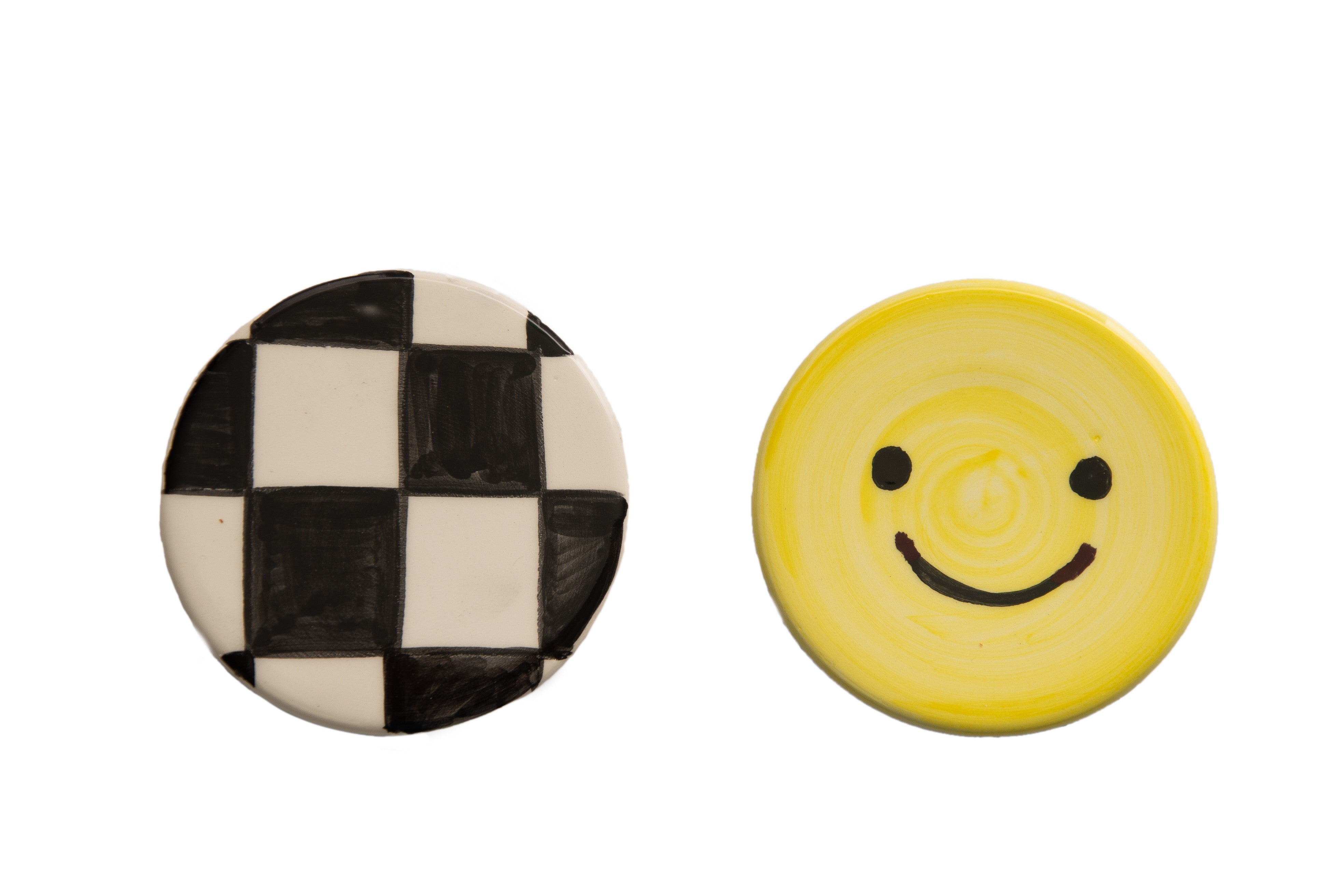 Set 2 Posavasos Ceramica (Smiley)